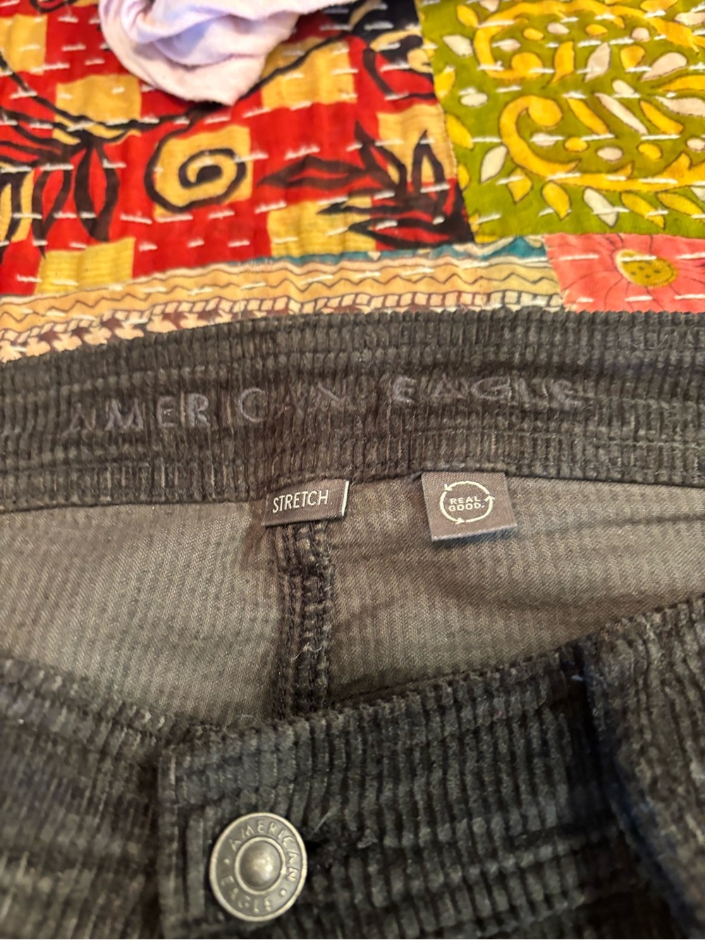 American Eagle stretch cargo corduroy pants - Picture 2 of 5